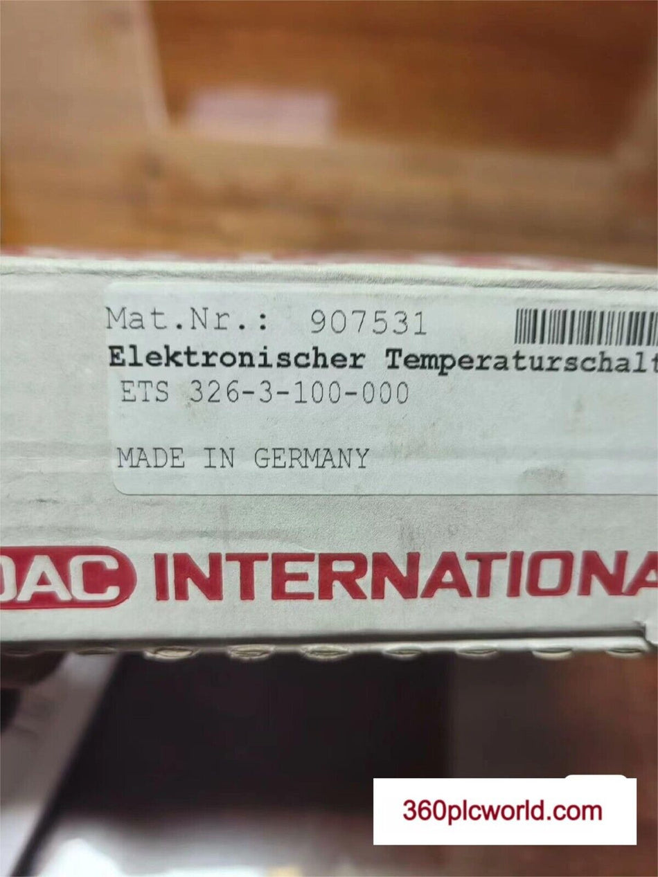 1 件适用于贺德克 ETS326-3-100-000 全新 ETS3263100000 