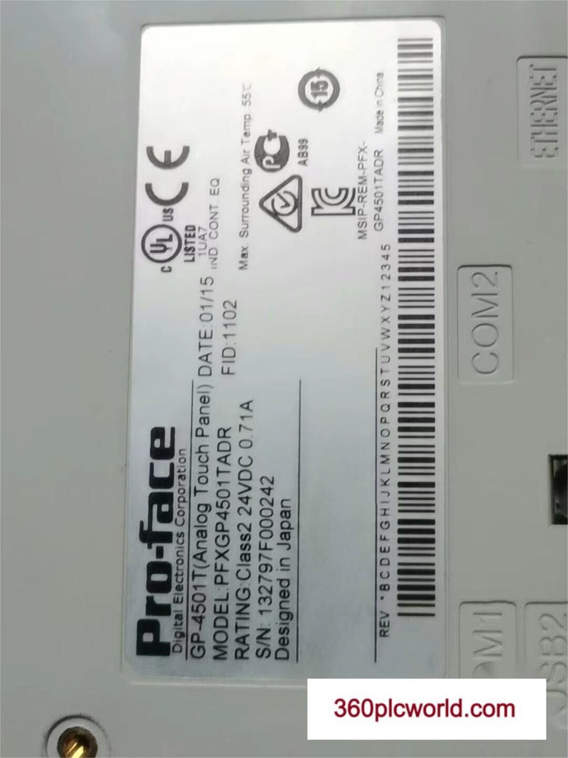 1PC FOR proface PFXGP4501TADR USED