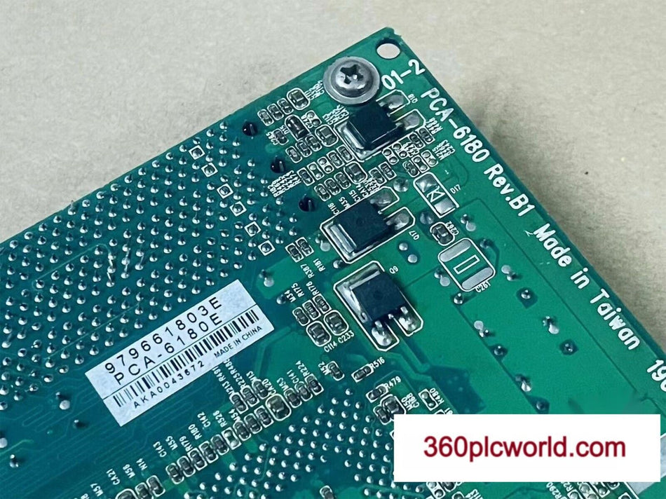 1PC 适用于研华 PCA-6180 Rev.B1 二手 PCA6180 Rev.B1 