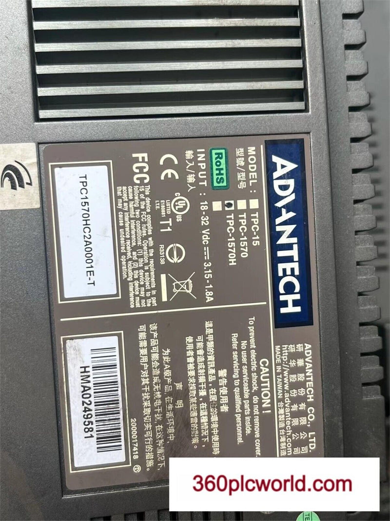 1PC FOR Advantech TPC-1570H USED TPC1570H