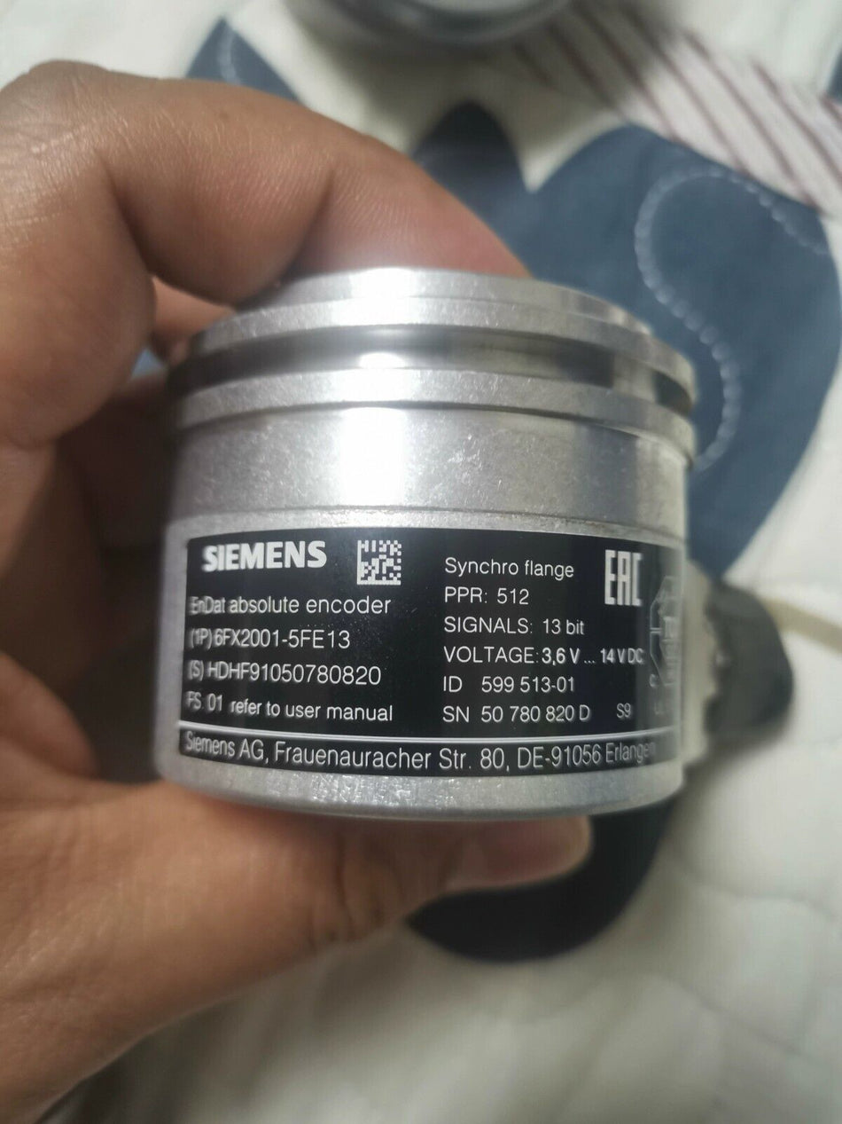 1 件适用于西门子 6FX2001-5FE13 二手 6FX20015FE13 MX 库存