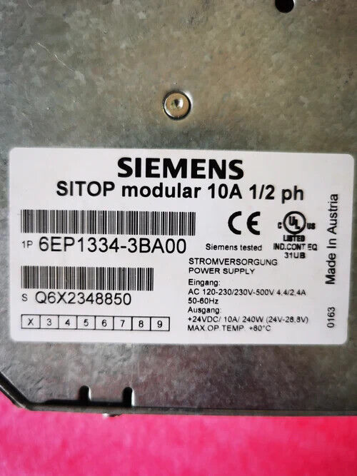 1PC for   SIEMENS 6EP1334-3BA00 USED  6EP13343BA00  in stock  A-7-3-016
