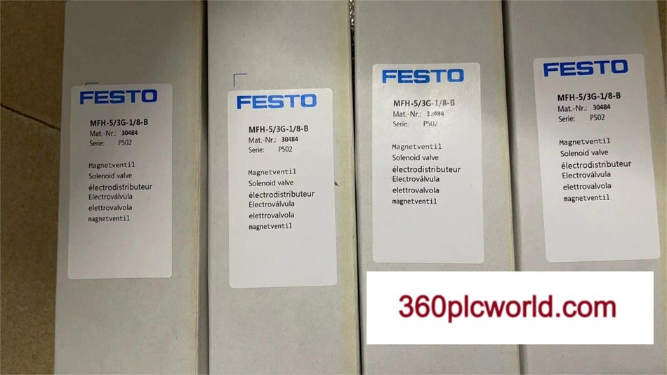 1 件适用于 Festo MFH-5/3G-1/8-B 全新 MFH5/3G1/8B 