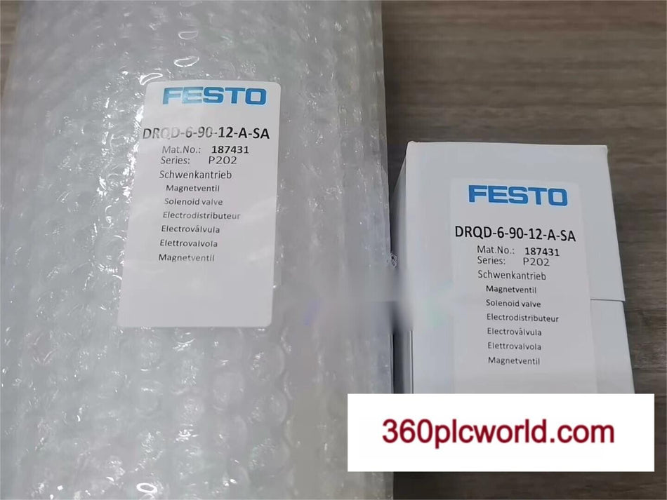 1 件适用于 Festo DRQD-6-90-12-A-SA 全新 DRQD69012ASA 