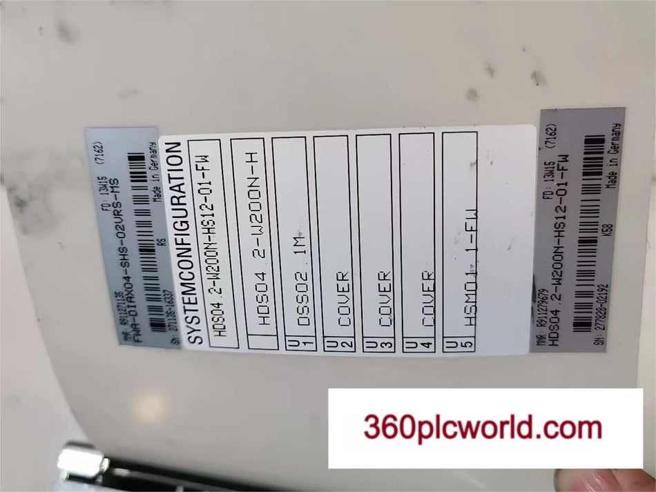 1 件适用于力士乐 HDS04.2-W200N-HS12-01-FW 二手 HDS04.2W200NHS1201FW 