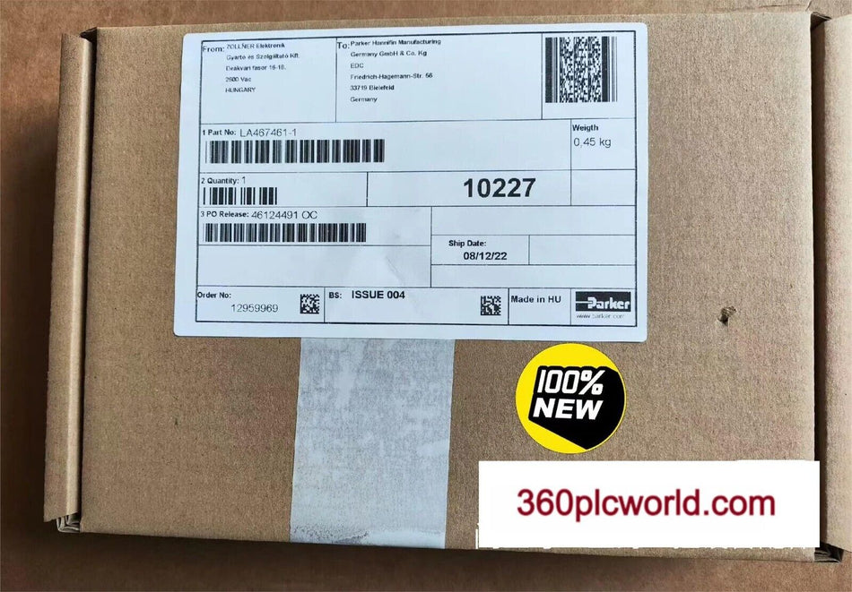 1 件适用于 parker LA467461-1 全新 LA4674611 