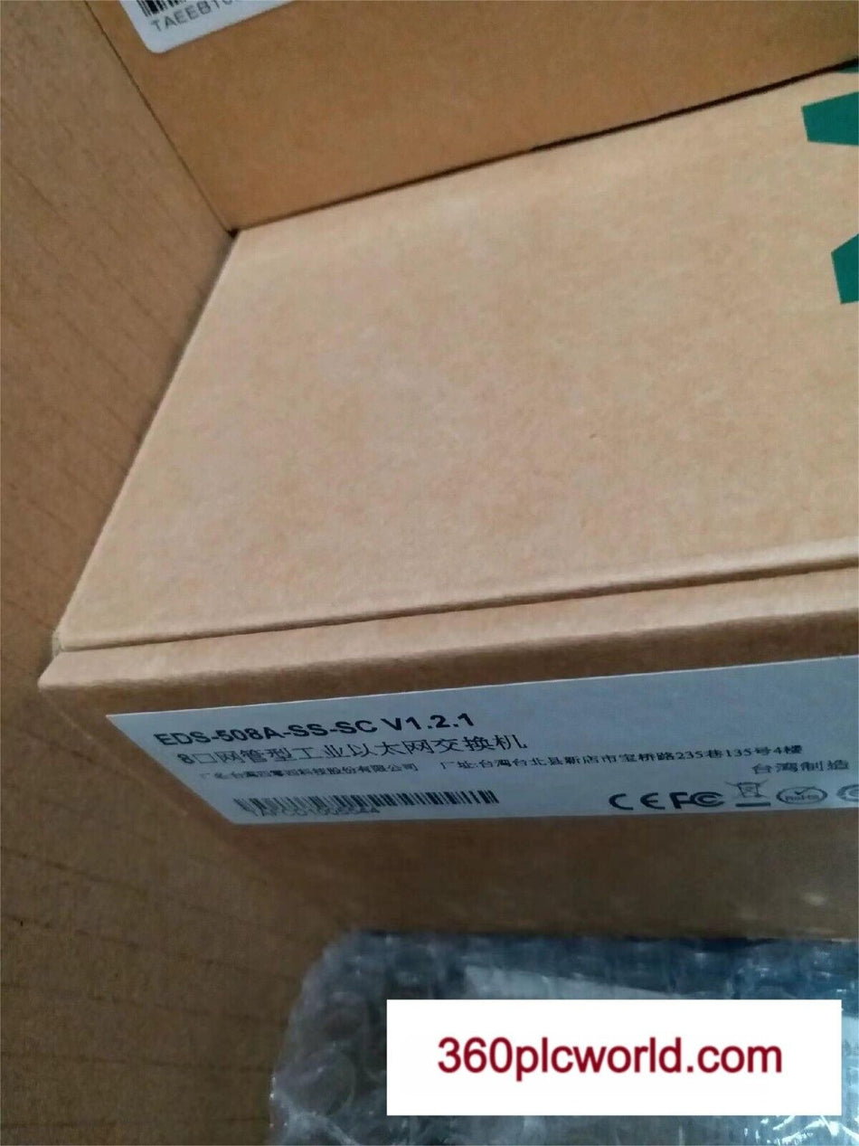 1 PC PARA MOXA EDS-508A-SS-SC NOVO EDS508ASSSC 