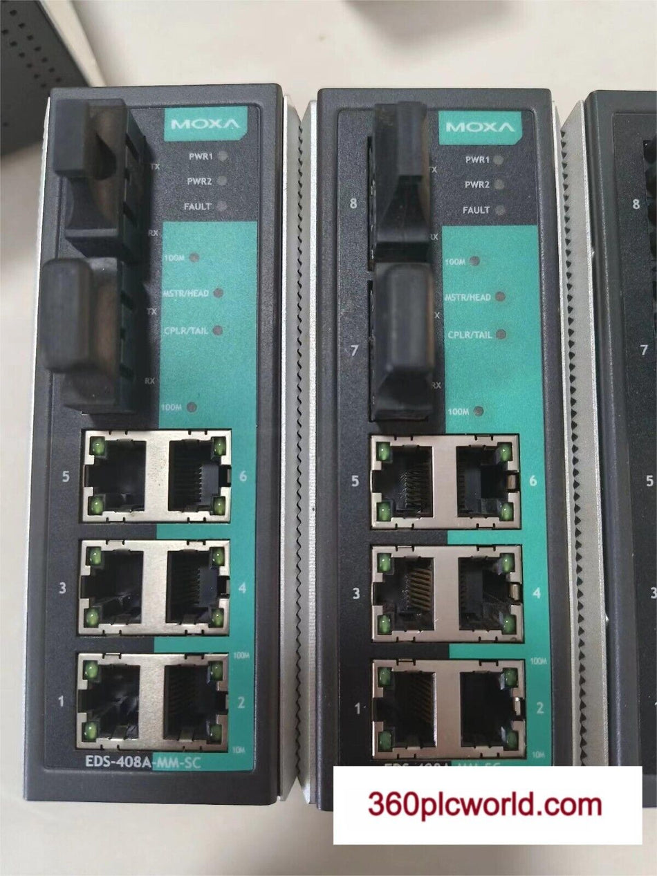 1 件适用于 MOXA EDS-408A-MM-SC 二手 EDS408AMMSC 