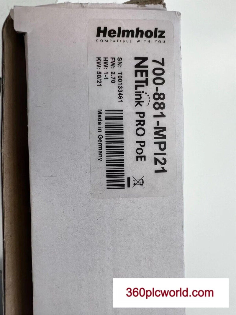 1PC FOR HELMHOLZ 700-881-MPI21 NEW 700881MPI21