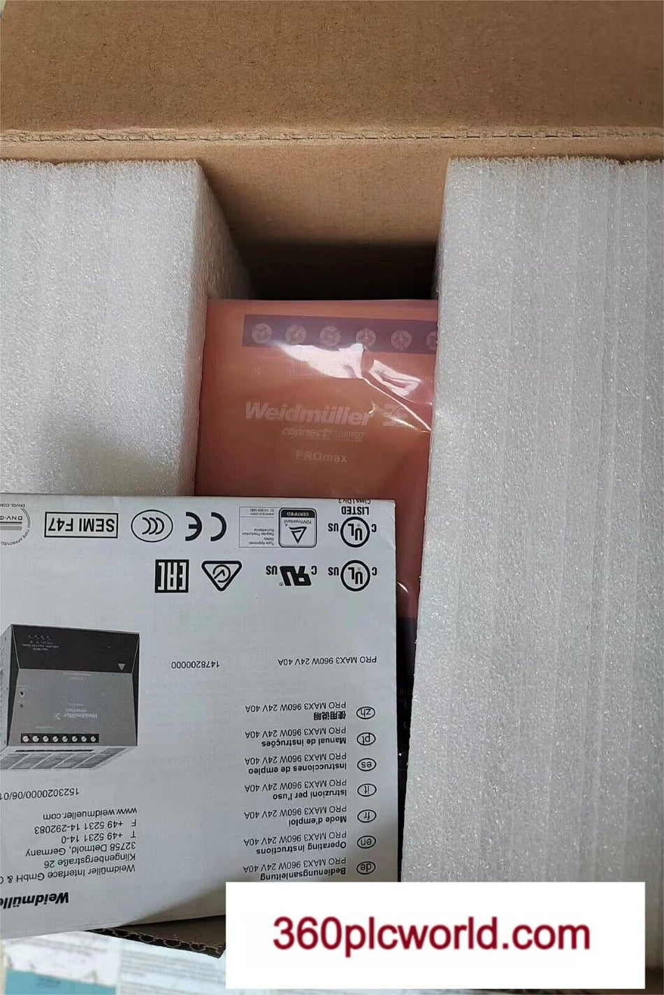 1PC 适用于魏德米勒 1478200000 全新