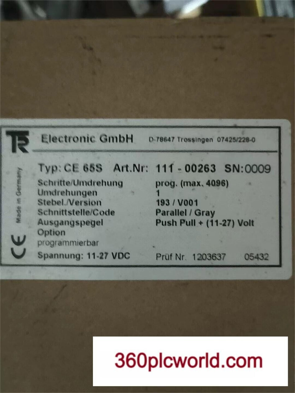1 件用于 TRElectronic CE 65S 111-00263 全新 CE 65S 11100263 