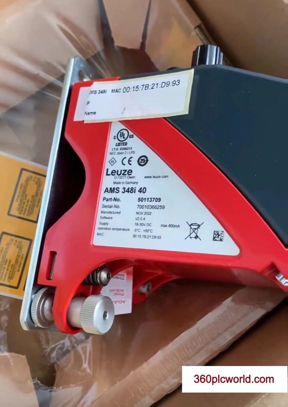 1 件适用于 LEUZE AMS 348I 40 全新