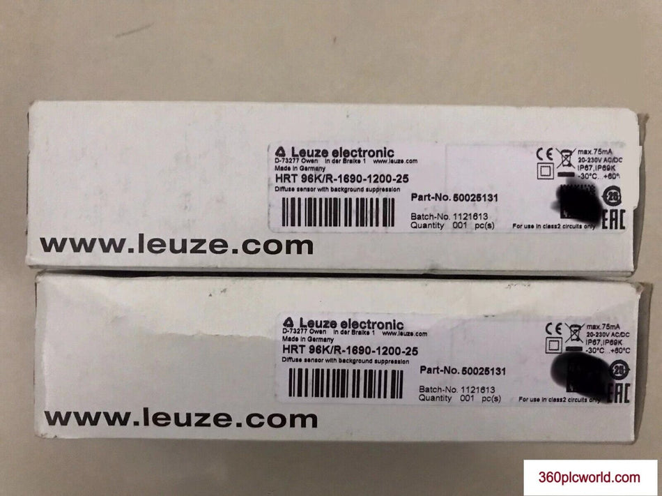 1 件适用于 LEUZE HRT96K/R-1690-1200-25 全新 HRT96K/R1690120025 