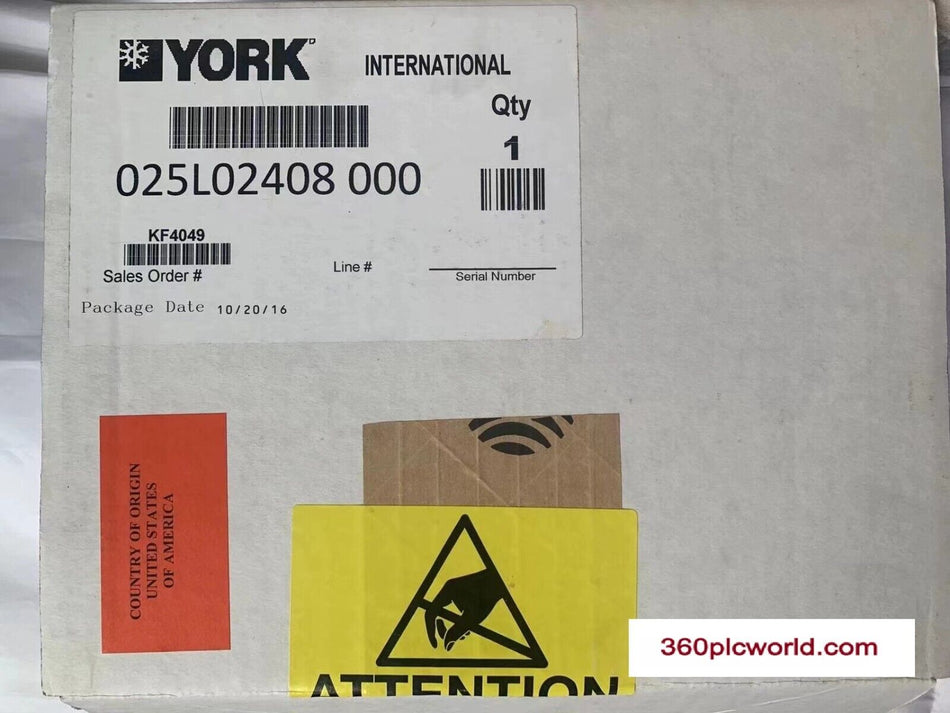 1 PC PARA York 025L02408000 NOVO 