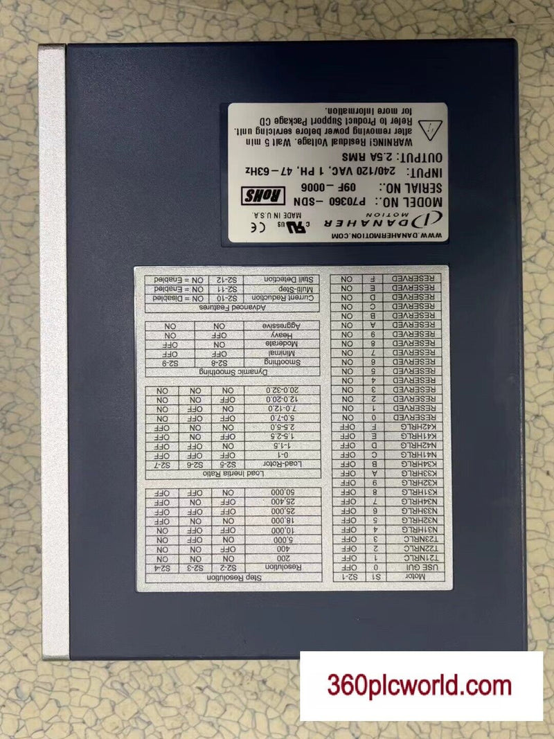 1PC FOR Danaher P70360-SDN USED