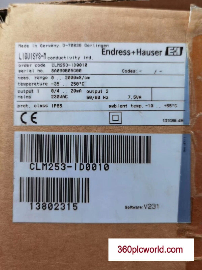 1PC FOR Endress+Hauser CLM253-ID0010 NEW CLM253ID0010