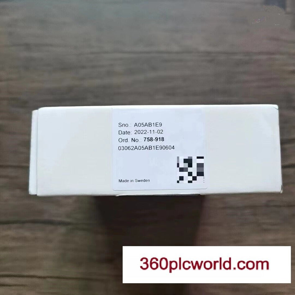 1 件适用于 WAGO 758-918 全新 758918 