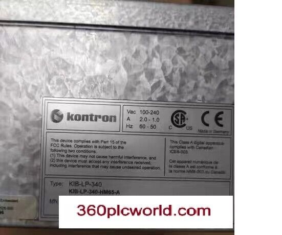 1PC FOR KONTRON KIB-LP-340 USED KIBLP340