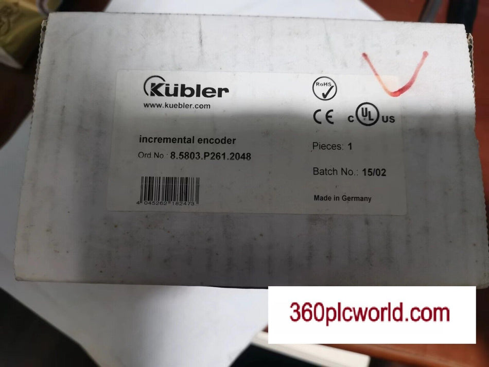 1 PC PARA Kubler 8.5803.P261.2048 NOVO 
