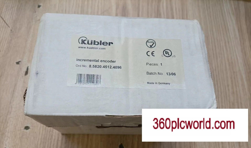 1 件适用于 Kubler 8.5820.4512.4096 全新