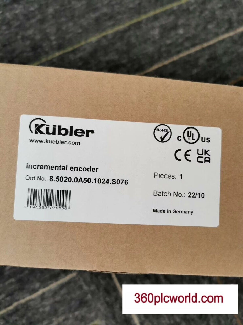 1 件适用于 Kubler 8.5020.0A50.1024.S076 全新