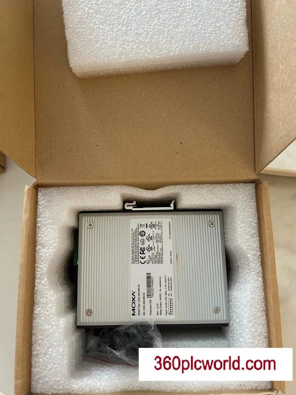 1 件适用于 MOXA EDS-308-MM-SC 全新 EDS308MMSC 