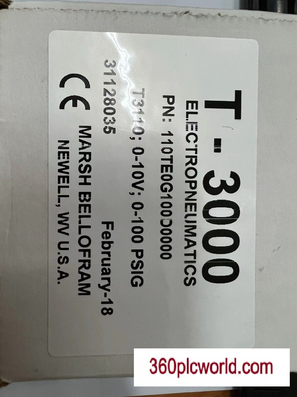 1PC FOR MARSH BELLOFRAM 110TE0G100D000 NEW