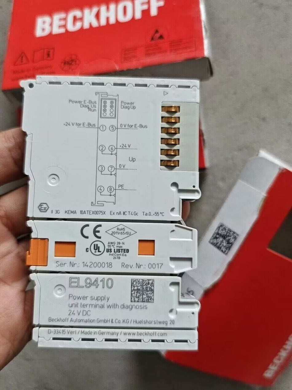 10 件适用于倍福 EL9410 全新