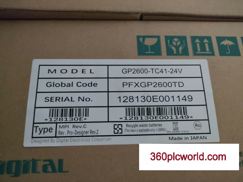 1PC FOR Proface GP2600-TC41-24V NEW GP2600TC4124V