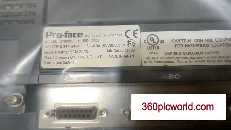 1PC FOR Proface GP477R-EG41-24VP NEW GP477REG4124VP