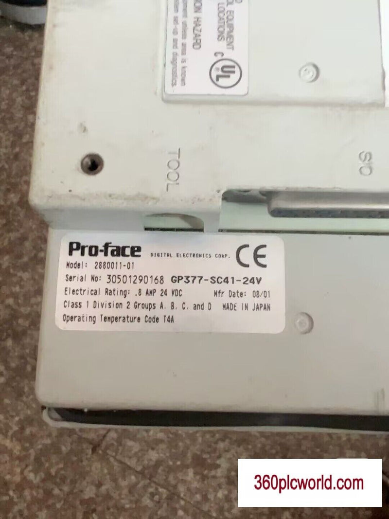 1PC FOR Proface GP377-SC41-24V USED GP377SC4124V