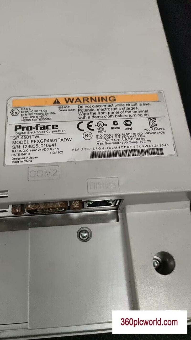 1PC FOR Proface PFXGP4501TADW USED