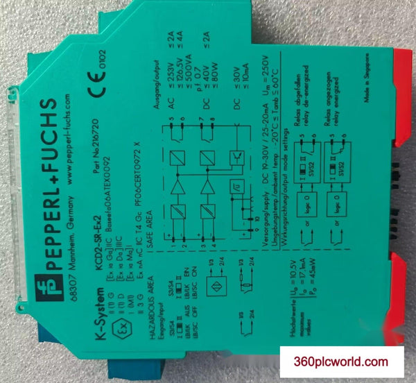 1PC FOR PEPPERL+FUCHS KCD2-SR-Ex2 USED mx4