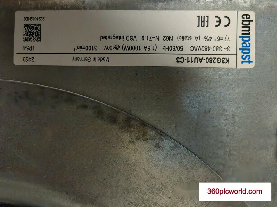 1 件适用于 Ebmpapst K3G280-AU11-C3 全新