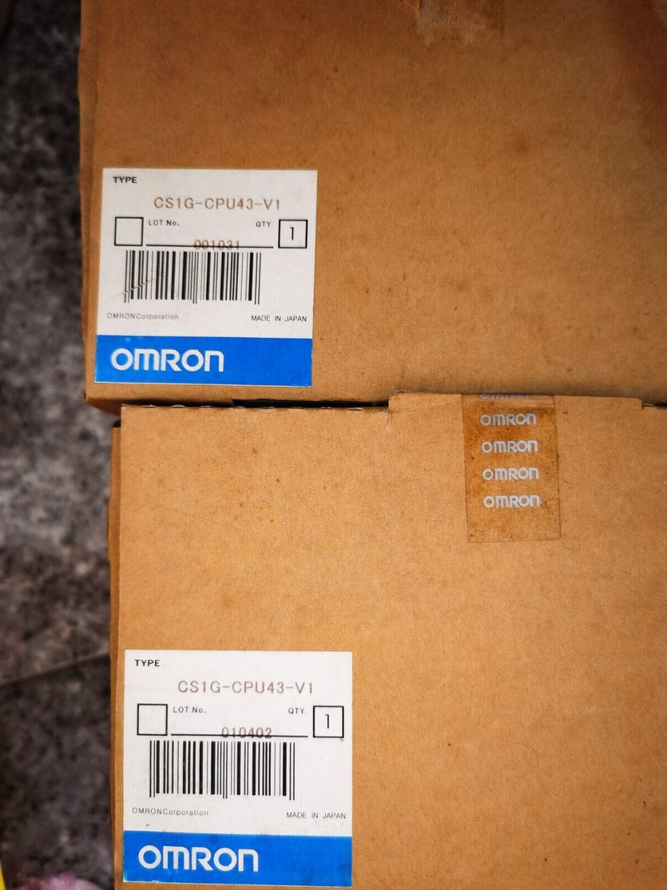 1PC para OMRON CS1G-CPU43-V1 novo CS1GCPU43V1 em A-4-2-002 