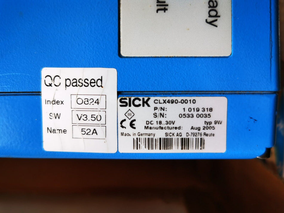 1PC para doente CLV490-0010 novo CLV4900010 em stock A-6-3-005