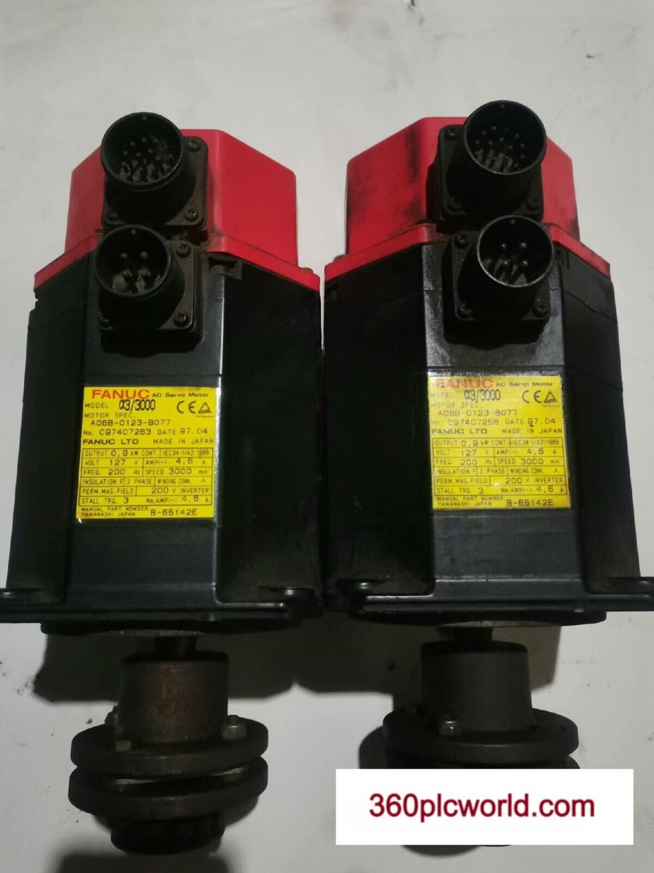 1PC FOR FANUC A06B-0123-B077 used