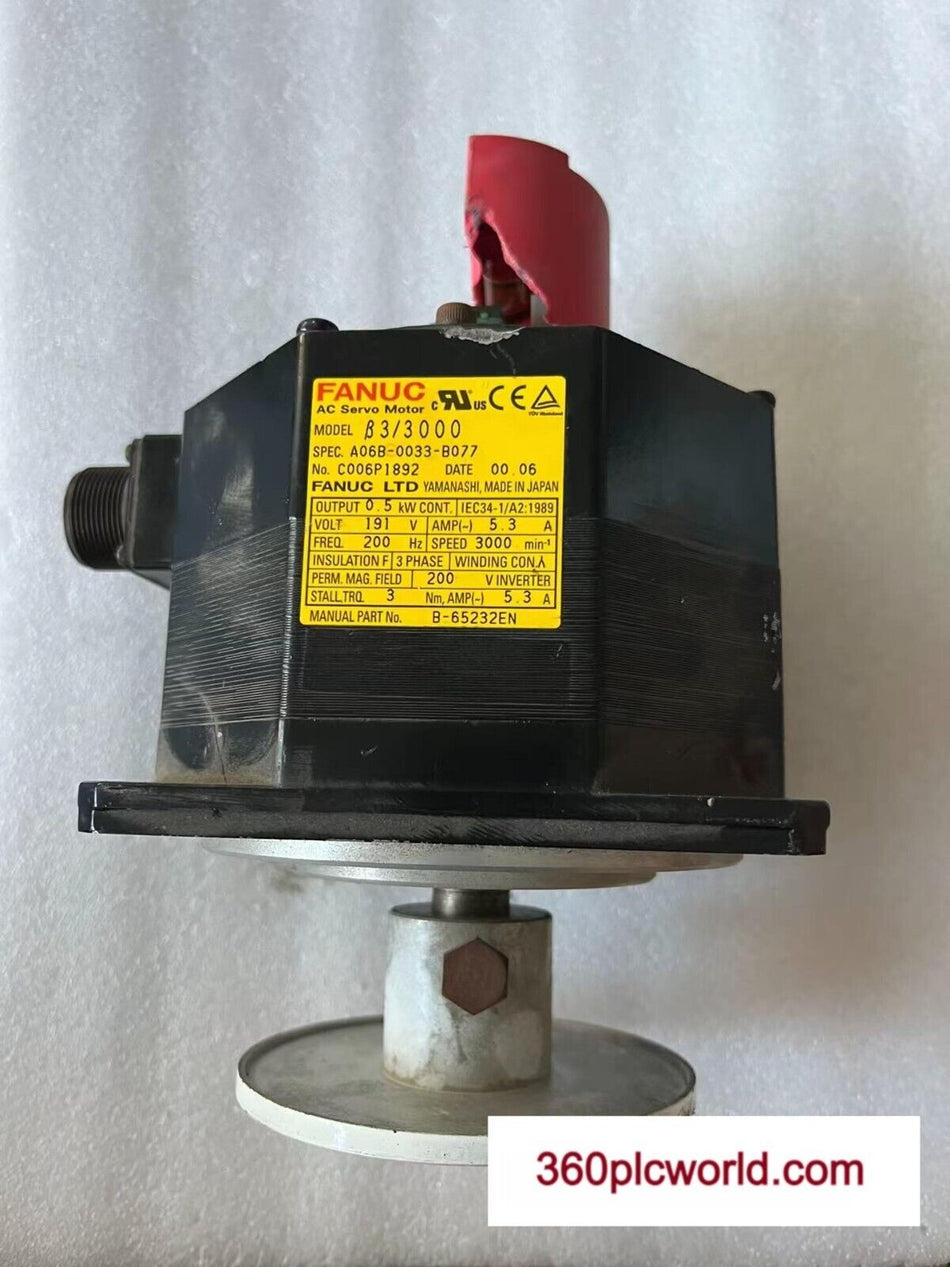 1 PC PARA FANUC A06B-0033-B077 usado