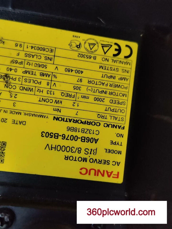 1PC FOR FANUC A06B-0076-B503 used