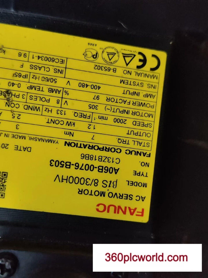 1PC FOR FANUC A06B-0076-B503 used