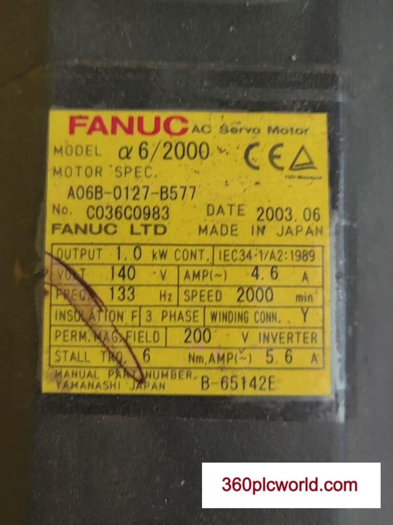 1PC FOR FANUC A06B-0127-B577 used