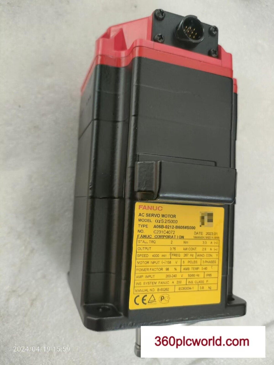 1PC FOR FANUC A06B-0212-B605#S000 used