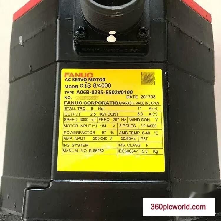 1 PC PARA FANUC A06B-0235-B502#0100 usado 