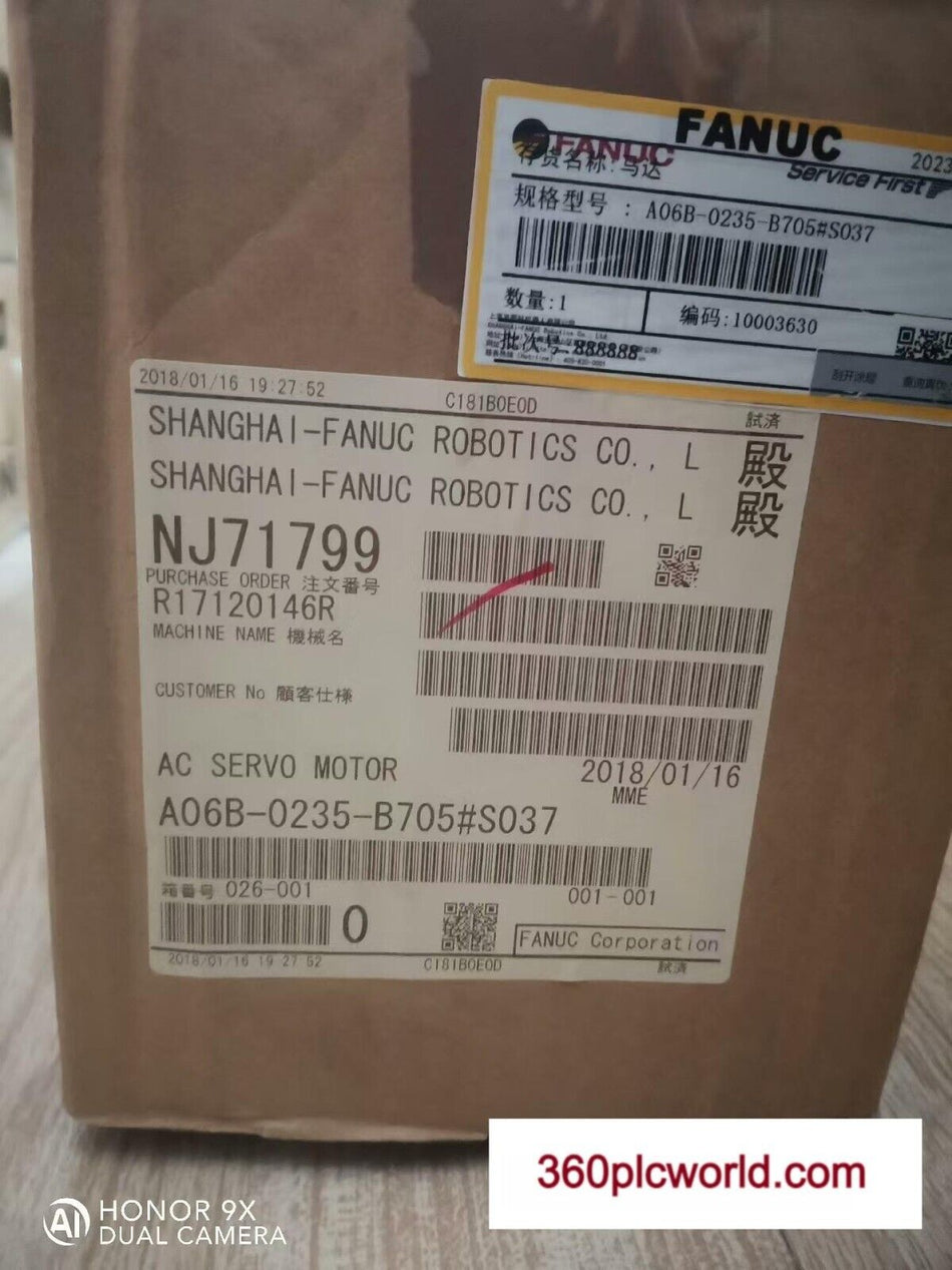 1 peça para FANUC A06B-0235-B705#S037 novo