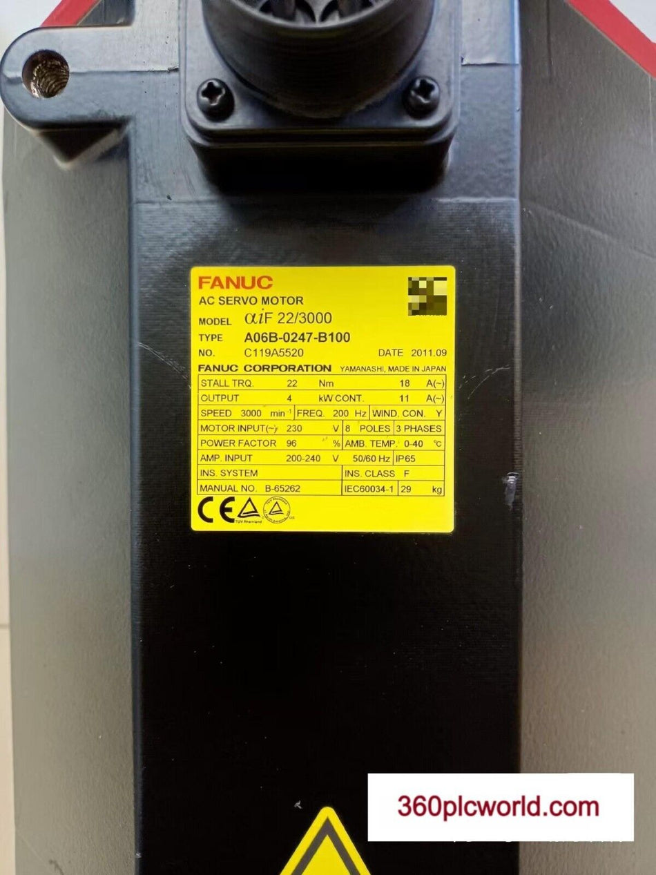 1 PC PARA FANUC A06B-0247-B100 usado