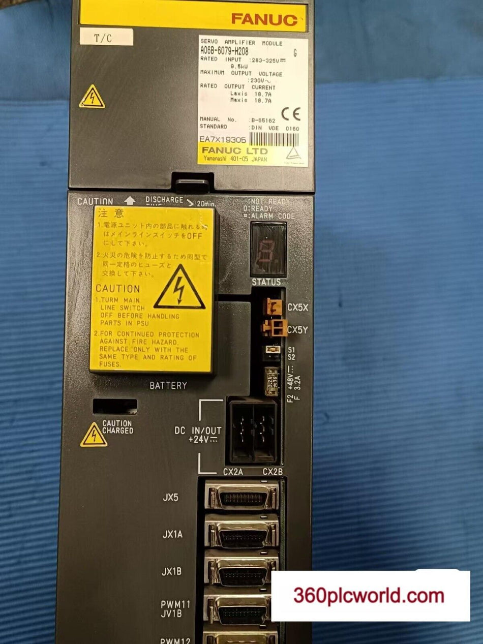 1PC FOR FANUC A06B-6079-H208 used