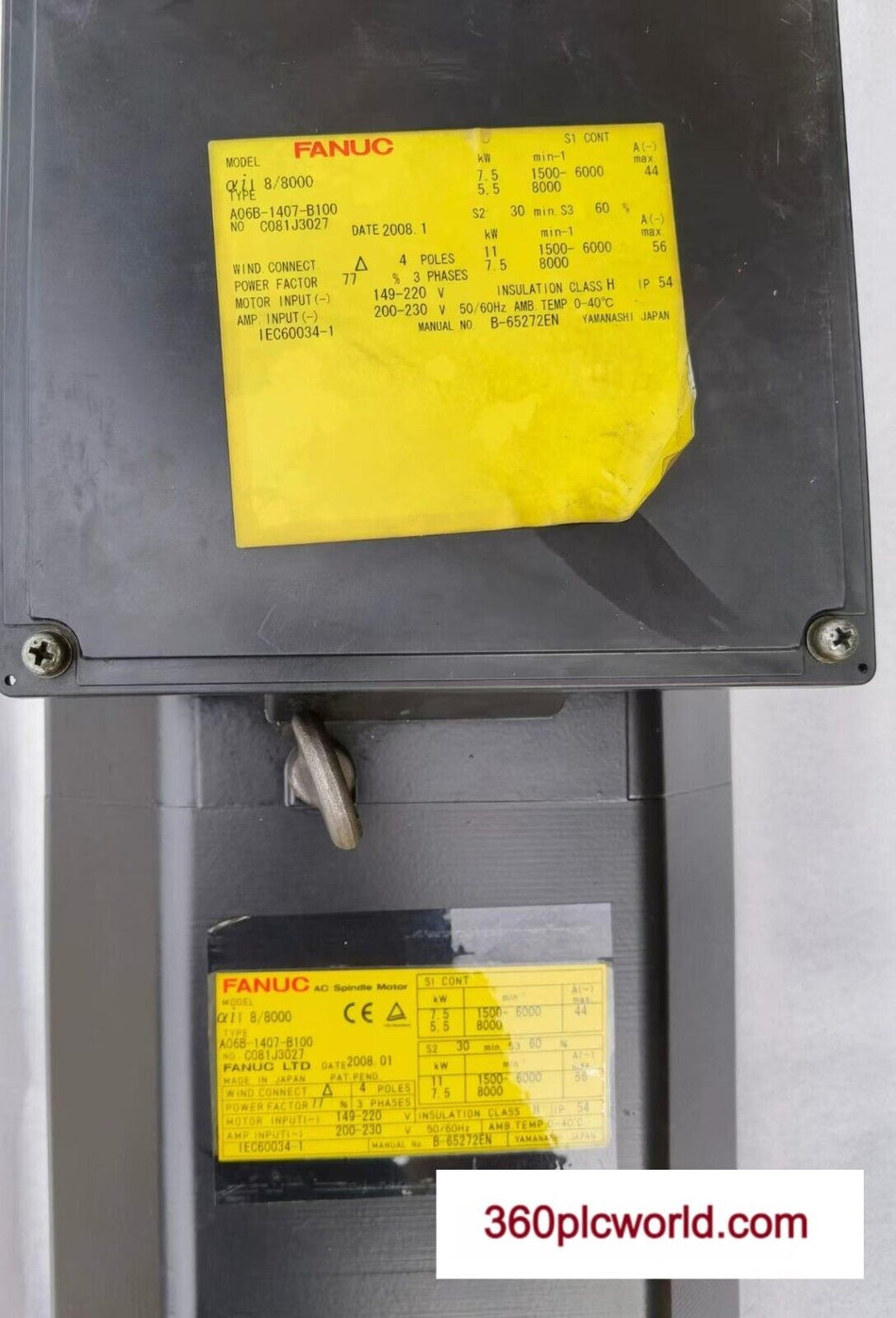 1 PC PARA FANUC A06B-1407-B100 usado 