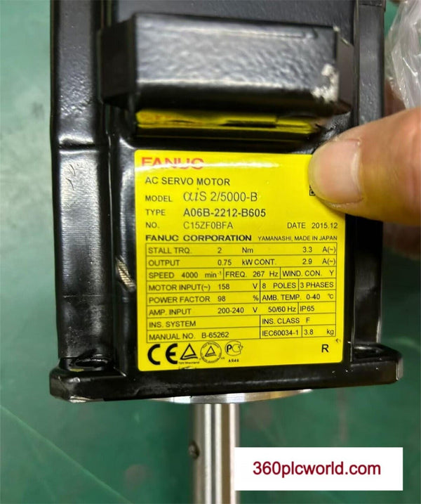 1PC FOR FANUC A06B-2212-B605 used
