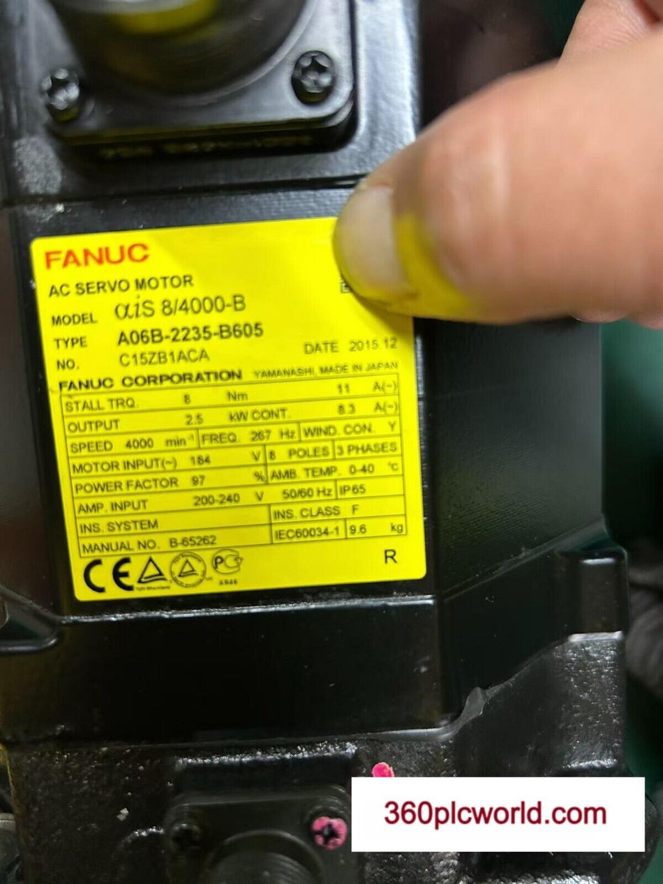 1PC FOR FANUC A06B-2235-B605 used