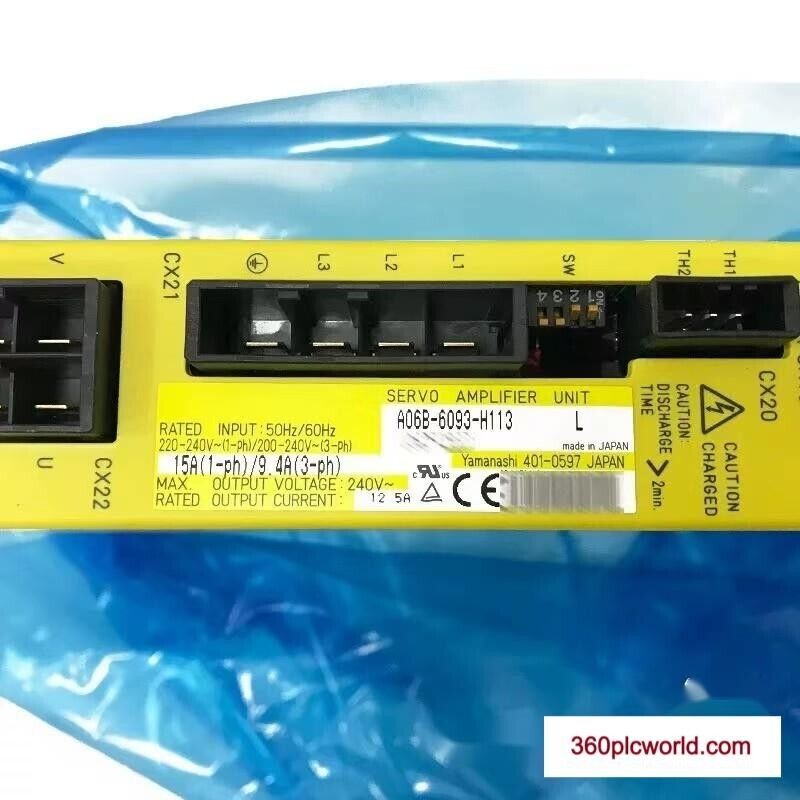 1PC FOR FANUC A06B-6093-H113 used